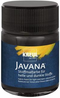 Farba na textil KREUL Javana - 91961 Black - 50 ml