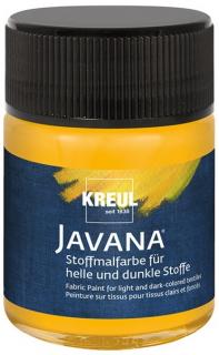 Farba na textil KREUL Javana - 91962 Žltá - 50 ml