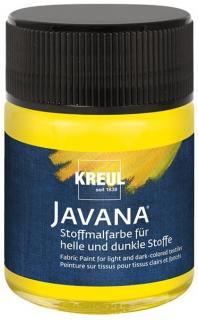 Farba na textil KREUL Javana - 91967 Zlato žltá - 50 ml