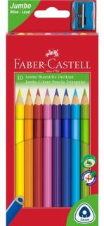 Farbičky FABER-CASTELL Jumbo - sada 10 farieb