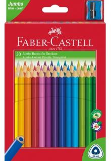 Farbičky FABER-CASTELL Jumbo - sada 30 farieb