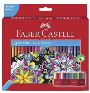 Farbičky Faber-Castell - sada 60 ks - Special Edition