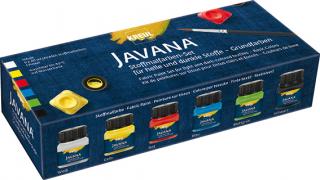 Farby na textil KREUL Javana - sada 6 x 20 ml