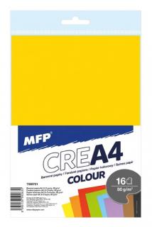Farebný papier MFP - mix farieb A4 - 16 listov