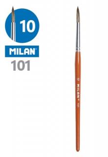 Guľatý štetec MILAN - 101 - č. 10