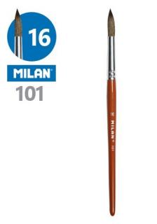Guľatý štetec MILAN - 101 - č. 16