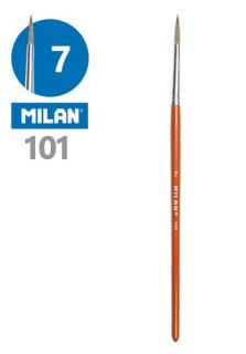 Guľatý štetec MILAN - 101 - č. 7