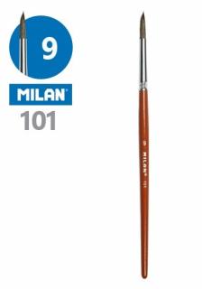 Guľatý štetec MILAN - 101 - č. 9