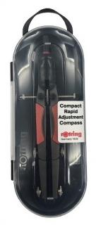 Kompaktné rýchlo-nastaviteľné kružidlo rOtring - Compact Rapid Adjustment Compass
