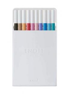 Liner UNI EMOTT - 0,4 mm - sada 10 ks - pastelové farby