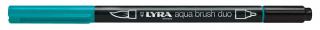 Marker LYRA - Aqua Brush Duo - 061 Viridian - obojstranný