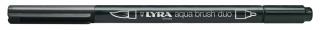 Marker LYRA - Aqua Brush Duo - 099 Black - obojstranný
