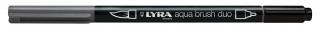 Marker LYRA - Aqua Brush Duo - 196 Warm Grey Silver - obojstranný