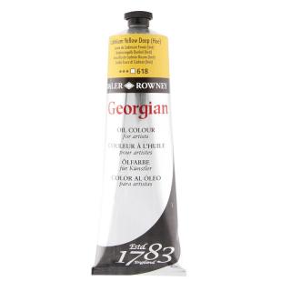Olejová farba D&R Georgian - Cadmium Yellow Deep (Hue) 618 - 38 ml