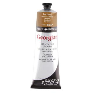 Olejová farba D&R Georgian - Raw Sienna 667 - 38 ml