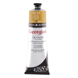 Olejová farba D&R Georgian - Yellow Ochre 663 - 38 ml