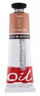 Olejová farba D&R Graduate - Copper - 38 ml