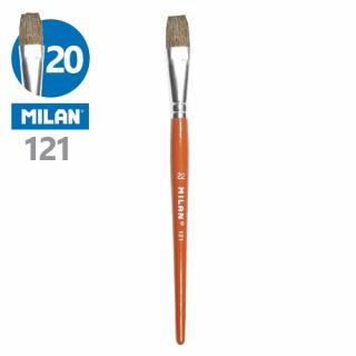 Plochý štetec MILAN - 121 - č. 20