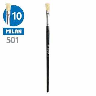 Plochý štetec MILAN - 501 - č. 10