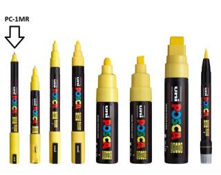 POSCA popisovač - PC-1MR - šírka stopy 0,7 mm - rôzne farby
