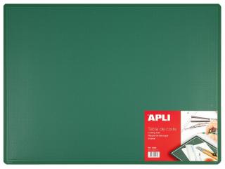Rezacia podložka APLI - viacúčelová - obojstranná - 600 × 450 mm - PVC - zelená