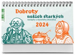 SK Kalendár 2024 - Dobroty našich starkých - stolový - týždenný