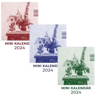 SK Kalendár 2024 - mini - stolový - mix farieb