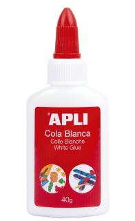 Tekuté lepidlo APLI - biele - 40 g - disperzné, viacúčelové