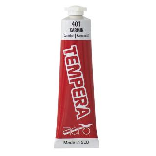 Temperová farba TEMPERA AERO - Karmín 401 - 42 ml