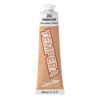 Temperová farba TEMPERA AERO - Žltá Okrová 202 - 42 ml