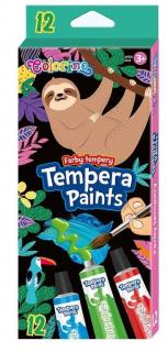 Temperové farby COLORINO Wildkid 12 x 12ml