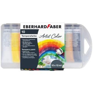 Temperové farby EBERHARDFABER v tube 10 x 12 ml