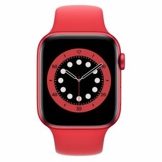 Apple Watch 6 GPS 44mm |  Červené - Red  + prekvapenie