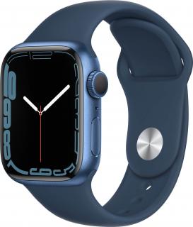 Apple Watch 7 GPS 41mm | Modrý hliník - Blue Aluminium  + prekvapenie