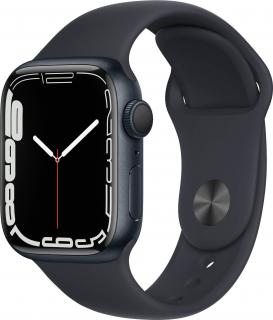 Apple Watch 7 GPS 41mm | Polnočne šedý hliník - Midnight Grey  + prekvapenie