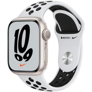 Apple Watch 7 Nike 45mm | Hviezdne biely hliník - Starlight Aluminium  + prekvapenie