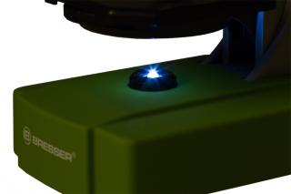 Detský mikroskop Bresser Junior 40x-640x, zelený