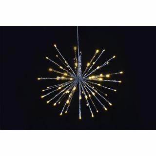 Guľa MagicHome Vianoce Supernova, 50 cm, 128xLED, IP20, interér