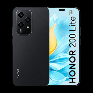 Honor 200 Lite | 5G | Dual Sim | 8GB RAM | 256GB | Čierna - Midnight Black