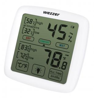 Kvalitný vlhkomer na meranie teploty a vlhkosti Levenhuk Wezzer Teo TH30 thermohygrometer