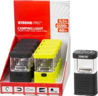Lampa Strend Pro Camping CL565, 11 LED, 3xAAA, kempingové svietidlo