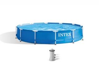 Nadzemný bazén Intex® Metal Frame 28212, + filter + pumpa, 3,66x0,76 m