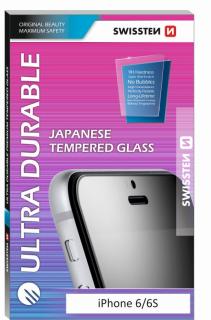 Ochranné sklo SWISSTEN 3D ULTRA iPhone 6 PLUS/6S PLUS - biely rámik (64701707)