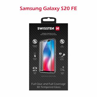 Ochranné sklo SWISSTEN 3D ULTRA Samsung G780 GALAXY S20 FE - čierny rámik (64701868)