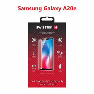 Ochranné tvrdené sklo Swissten 3D  Samsung A202 GALAXY A20e - čierny rámik (54501729)