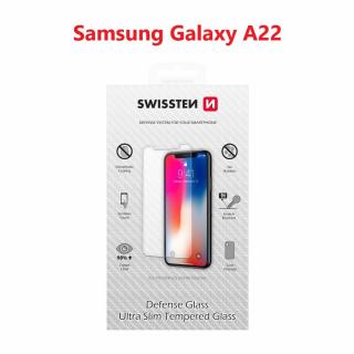 Ochranné tvrdené sklo Swissten Samsung  A225 GALAXY A22 RE 2,5D (74517902)