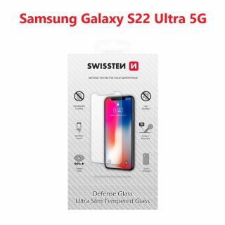 Ochranné tvrdené sklo Swissten Samsung S908B GALAXY S22 ULTRA 5G RE 2,5D (74517919)