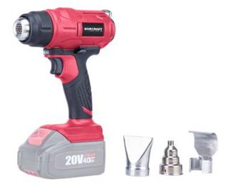 Pištoľ Worcraft CHG-S20Li ShareSYS, 20V Li-Ion, 300W, teplovzdušná
