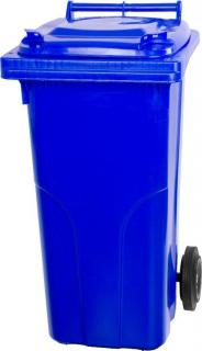 Plastová nádoba na odpad MGB 120 lit, 5002, HDPE - modrá