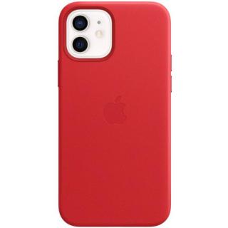 Púzdro Apple Leather Case s MagSafe pre iPhone 12 mini - červené  + prekvapenie